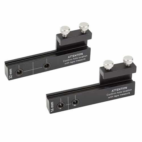 Double Hole Drill Guide Set (16mm / 32mm Pattern)