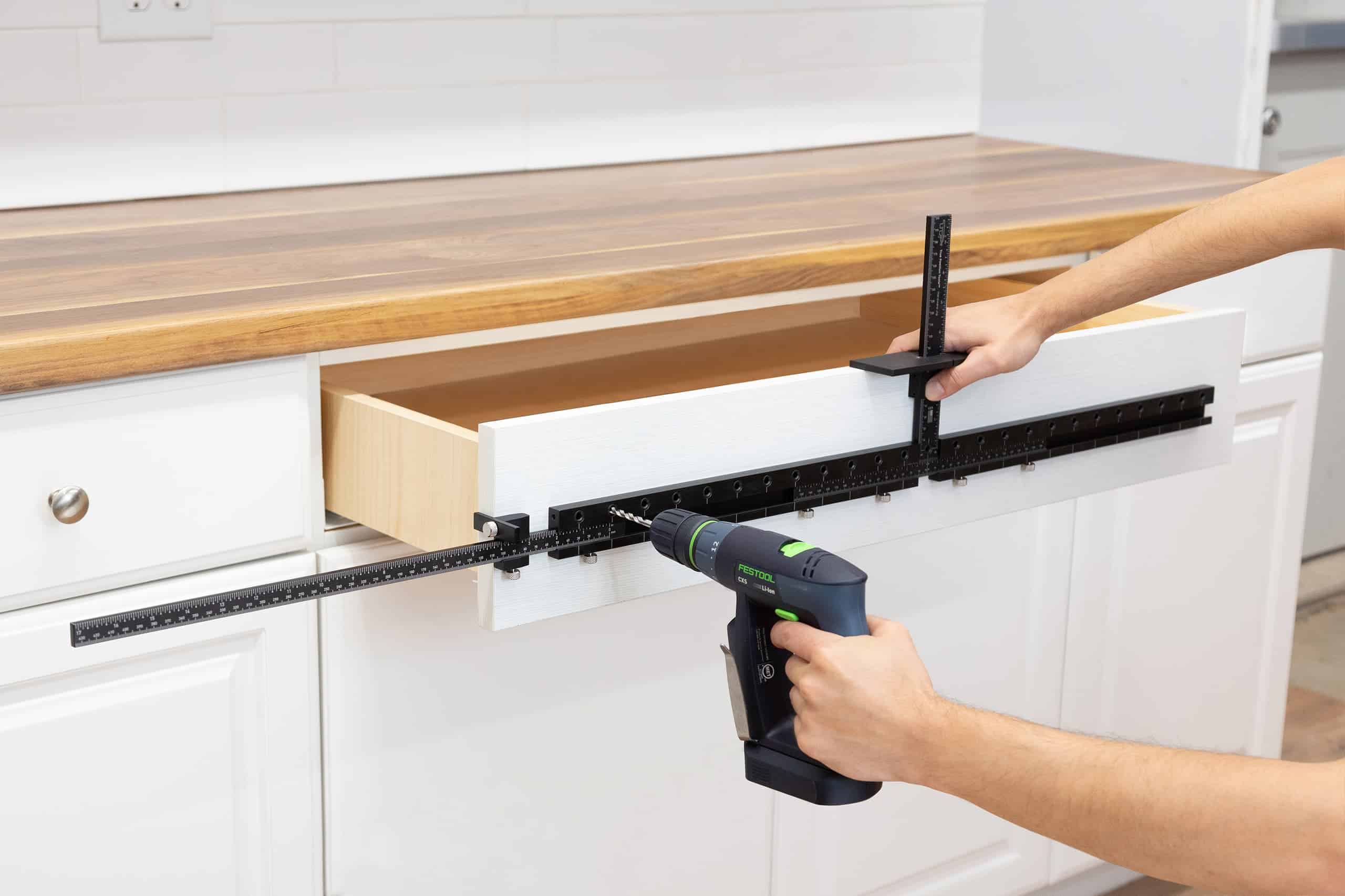 TP-1935 Cabinet Hardware Jig and Extension Set Drawer Handle Installation
