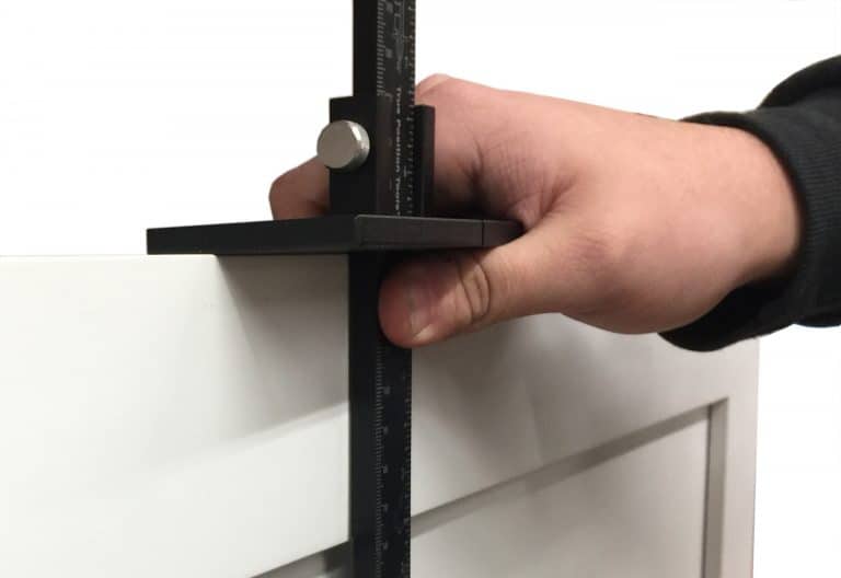 Cabinet hardware jig tp 1934 shaker cabinet drawer front