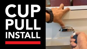 Cup Pull Install With True Position Tools Cabinet Hardware Jig