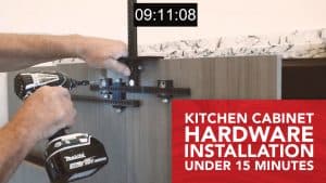 TP-1934 Kitchen Cabinet Hardware Installation Demo feat TP-ERA Extended Ruler Attachment