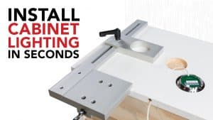 TP-PLJ Puck Light Jig Install Cabinet Lighting
