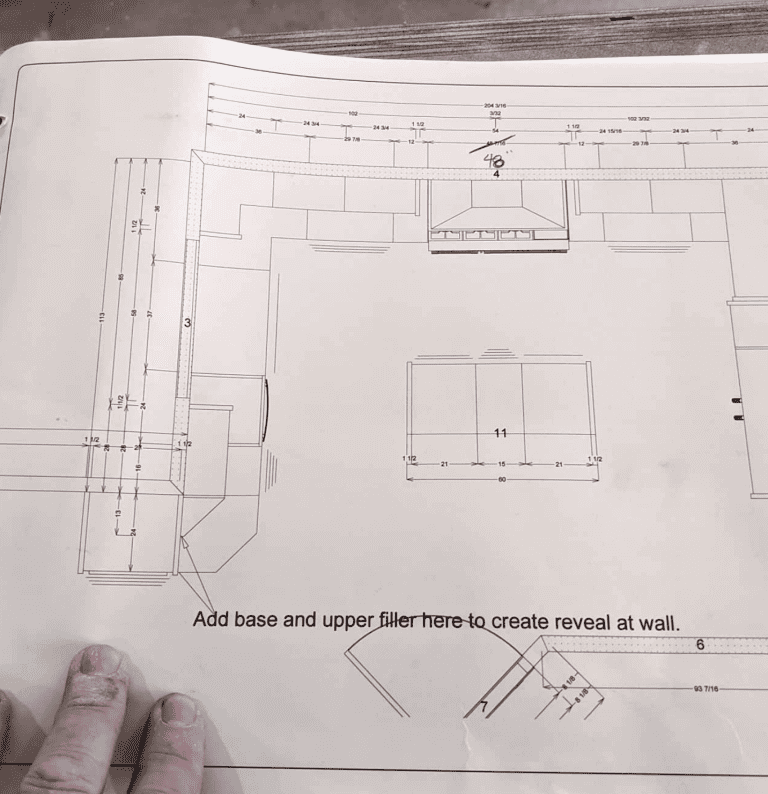Cabinet layout