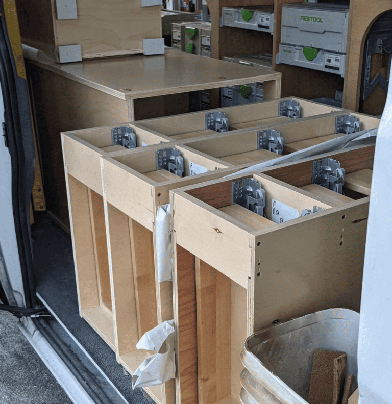 Organize and label cabinetry