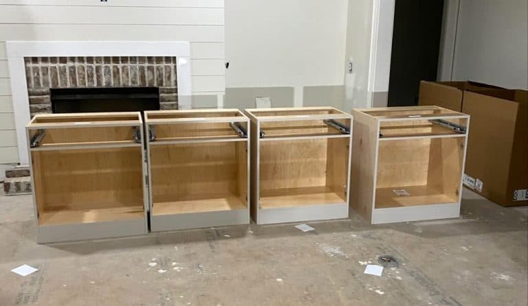 Remove cabinet fronts